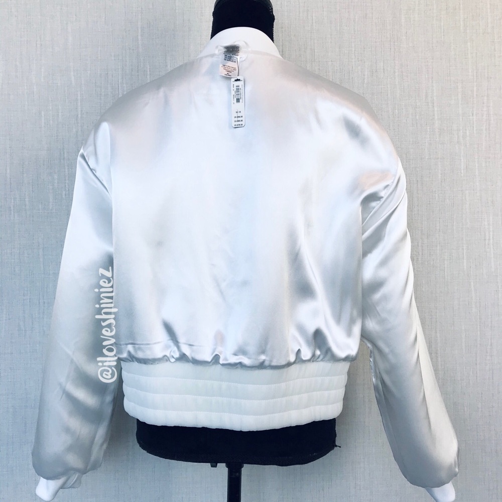 •Victoria's Sport• Fluffy Bomber Jacket M - Picture 8 of 11